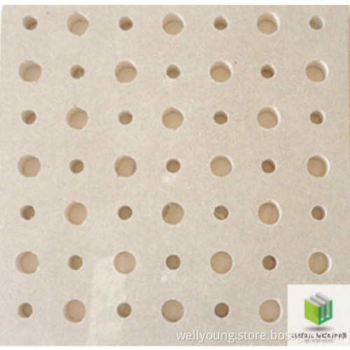 perforated gypsum ceiling board